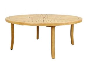 Τραπέζι Capri 22-0095 Φ180×75,5cm Natural