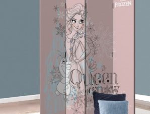Βασίλισσα του Χιονιού, Frozen, Παιδικά, Παραβάν, 80 x 180 εκ. [Δίφυλλο]